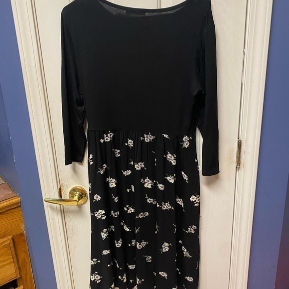 Smallshow Women's Short Sleeve Patchwork Nursing maternity dress  M - Picture 6 of 12